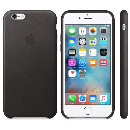 APPLE COVER IN PELLE iPhone 6/6S NERO APPLE COVER IN PELLE iPhone 6/6S NERO